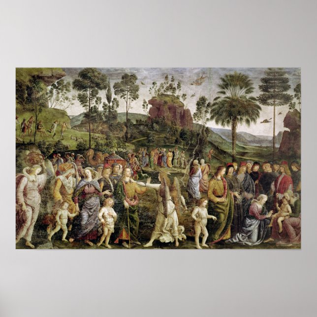 The Journey of Moses, c.1481-83 Poster (Front)