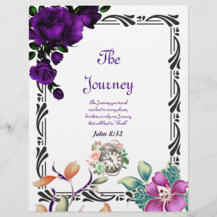 The Journey Personalised Paper
