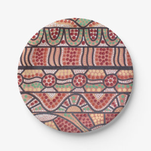 The Journey Red Paper Plate