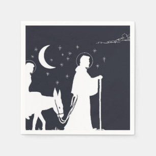 The Journey To Bethlehem Napkin