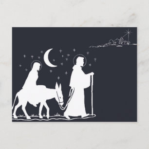 The Journey To Bethlehem Postcard