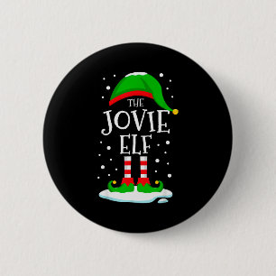The Jovie Elf Christmas Family Matching Xmas Group 6 Cm Round Badge