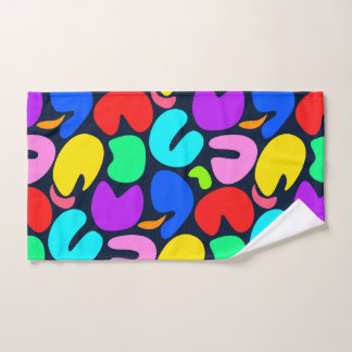 The Joy of Colours (dark) Bath Towel Set