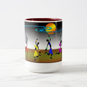 The Joy Of Dance Two-Tone Coffee Mug