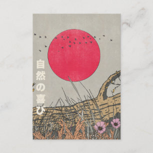 The Joy Of Nature Enclosure Card