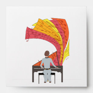 The joy of playing piano envelope