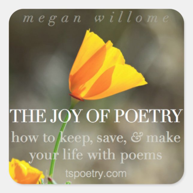 The Joy of Poetry Stickers (Front)