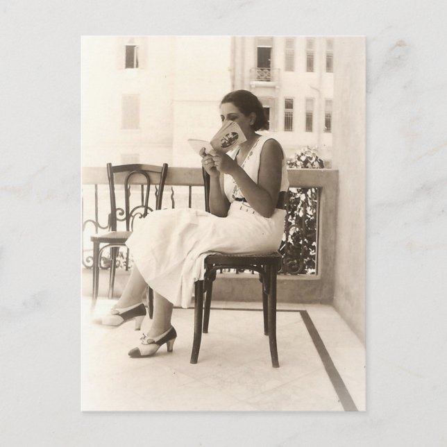 The Joy of Reading Postcard (Front)