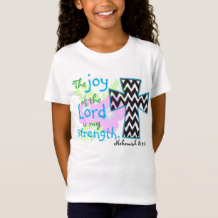 The joy of the Lord bible verse Nehemiah T-Shirt