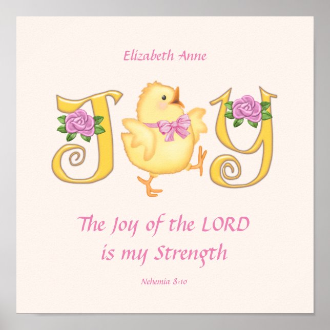 The Joy of the LORD - Chick Poster (Front)