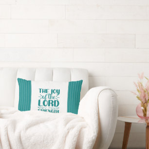 The Joy Of The Lord Is My Strength Lumbar Pillow