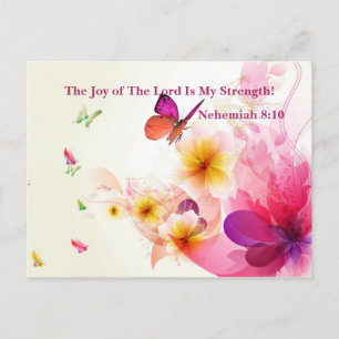 The Joy of the Lord Is my Strength Postcard