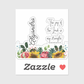 The joy of the Lord is my strength. Tumbler