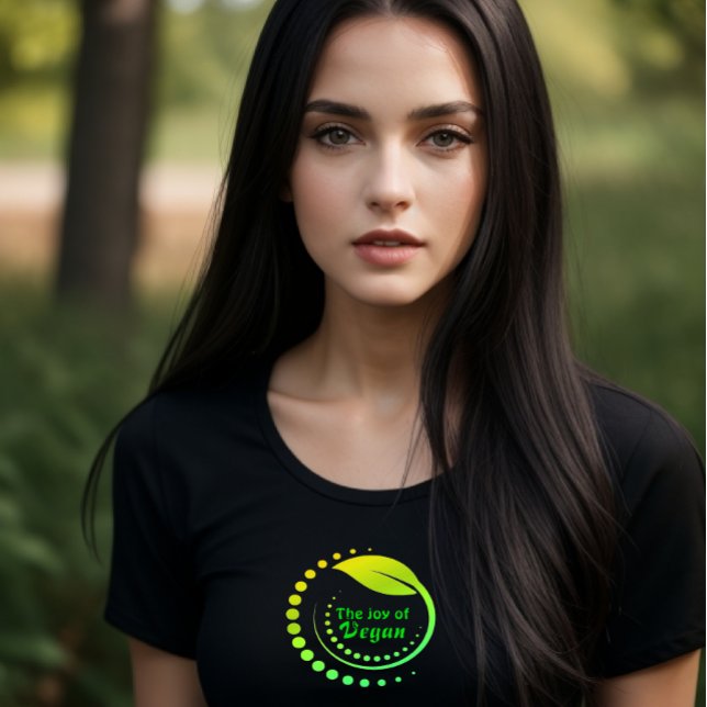 The Joy Of Vegan women's T-Shirt (Creator Uploaded)