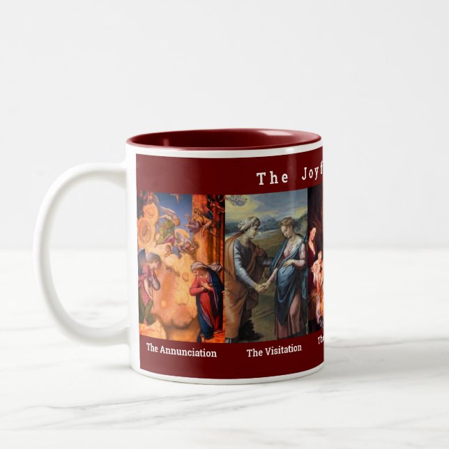 The Joyful Mysteries Mug (Left)