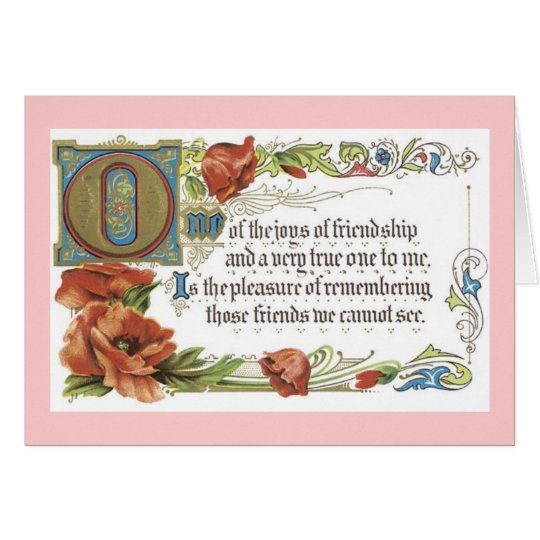 The Joys of Friendship Card