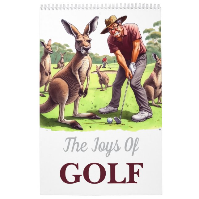 The Joys Of Golf - Calendar (Cover)