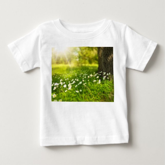 The Joys of Spring Baby T-Shirt (Front)