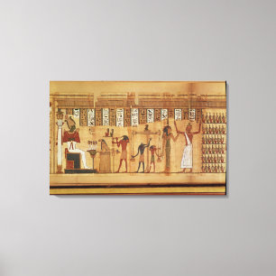 The Judgement of Osiris, detail Canvas Print