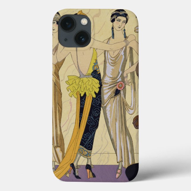 The Judgement of Paris, 1920-30 (pochoir print) Case-Mate iPhone Case (Back)