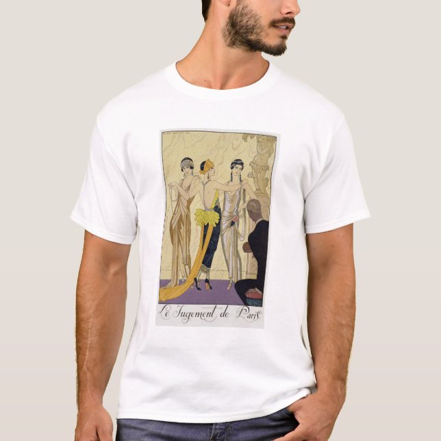 The Judgement of Paris, 1920-30 (pochoir print) T-Shirt (Front)