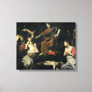 The Judgement of Solomon Canvas Print