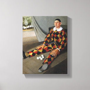 The Juggler (by Antonio Donghi) Canvas Print