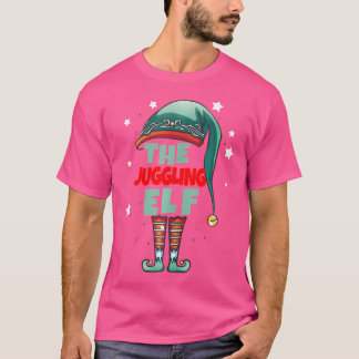 The Juggling Gnome Christmas 	 - Juggling Christma T-Shirt