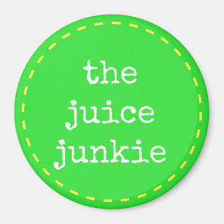 The Juice Junkie - Logo Magnet
