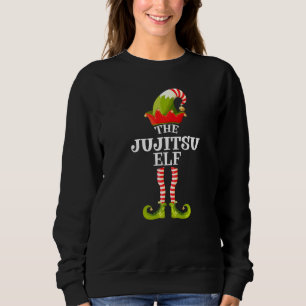 The Jujitsu Elf Christmas Group Matching Family Sweatshirt