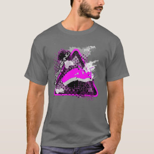 The jump, jumping kitesurfer sign T-Shirt
