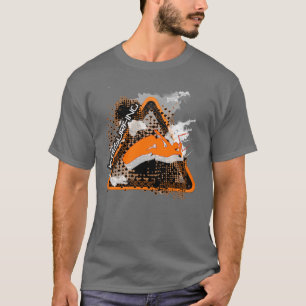 The jump, jumping kitesurfer sign T-Shirt