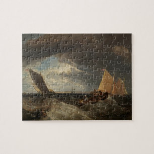The Junction of the Thames and the Medway, 1807 Jigsaw Puzzle
