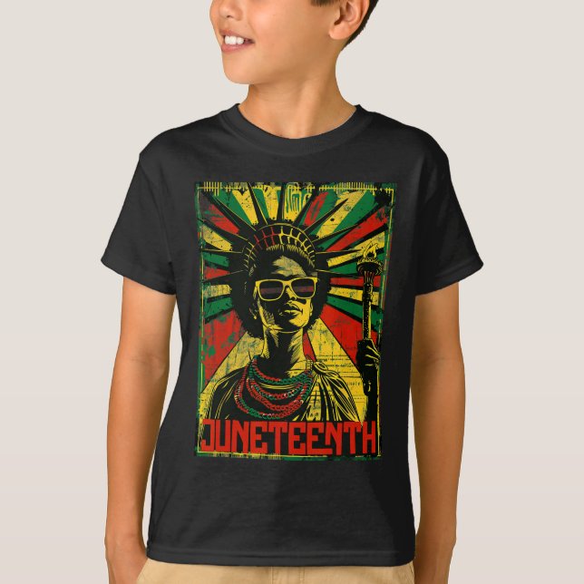 The Juneteenth Fan Co. 1  T-Shirt (Front)