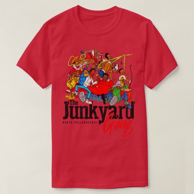The Junkyard Gang T-Shirt (Design Front)