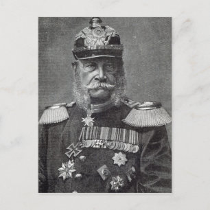 The Kaiser Wilhelm, from 'Leisure Hour', 1888 Postcard