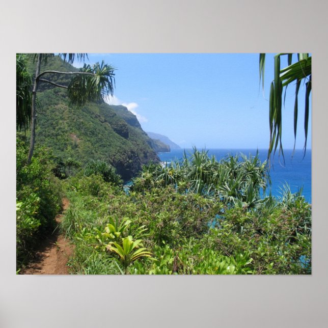 The Kalalau Trail Poster (Front)