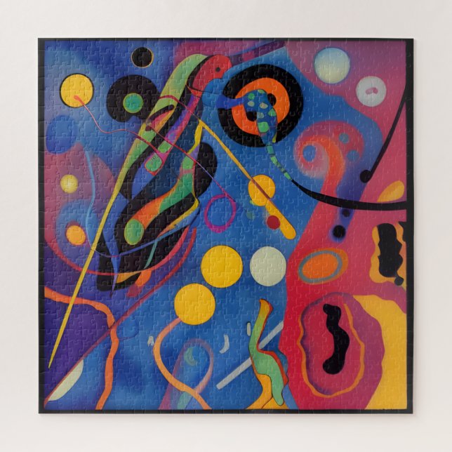 The Kandinsky Bug Jigsaw Puzzle (Vertical)