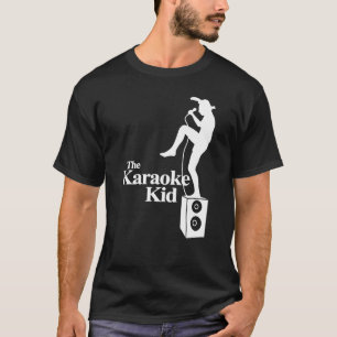 The Karaoke Kid Funny Music boy T-Shirt