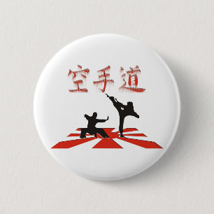 The Karate Perspective 6 Cm Round Badge