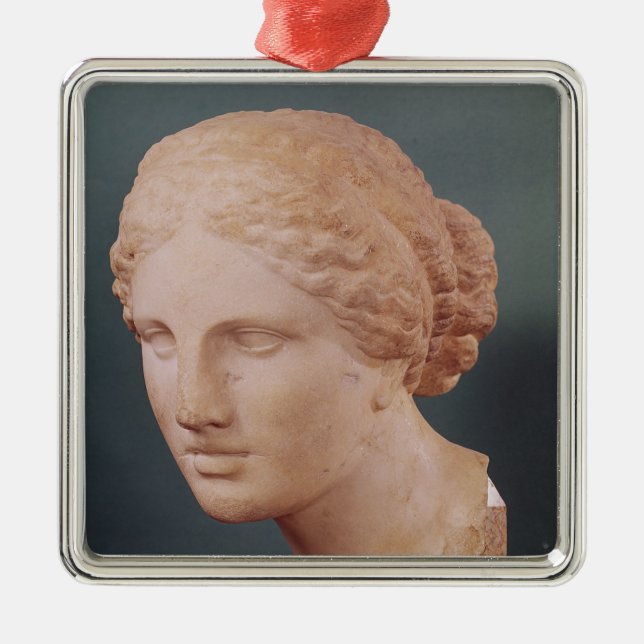 The Kauffmann Head, Head of Aphrodite Metal Tree Decoration (Front)