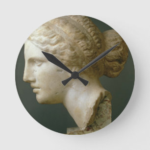 The Kauffmann Head, Roman (marble) Round Clock