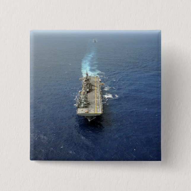 The Kearsarge Amphibious Ready Group 15 Cm Square Badge (Front)