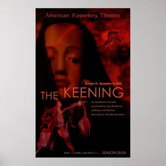 THE KEENING  POSTER (Front)