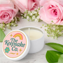 The Keepsake Co. Logo Soy Candle