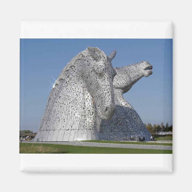 The Kelpies 11212, Helix Park, Falkirk , Scotland Magnet (Front)