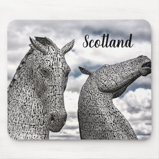 The Kelpies Closeup Mouse Mat (Front)
