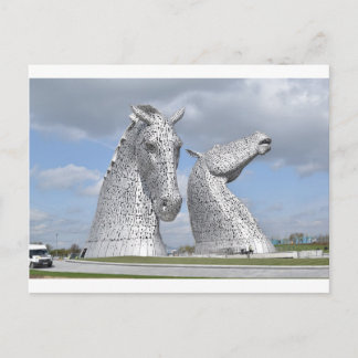 the Kelpies , Helix Park , Falkirk , Scotland Postcard