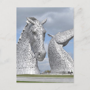 the Kelpies , Helix Park , Falkirk , Scotland Postcard