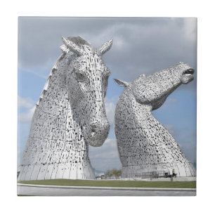the Kelpies , Helix Park , Falkirk , Scotland Tile